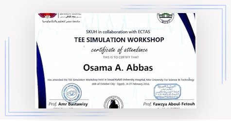 شهادة تخصصية — أ. د. أسامة عباس